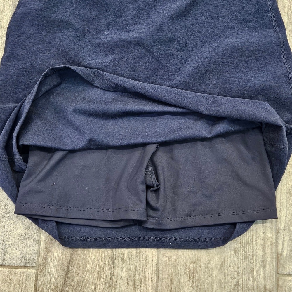 Beyond Yoga Sacedye Move It Dress Women Size M Navy Athletic Stretch Sporty Chic - Picture 5 of 8